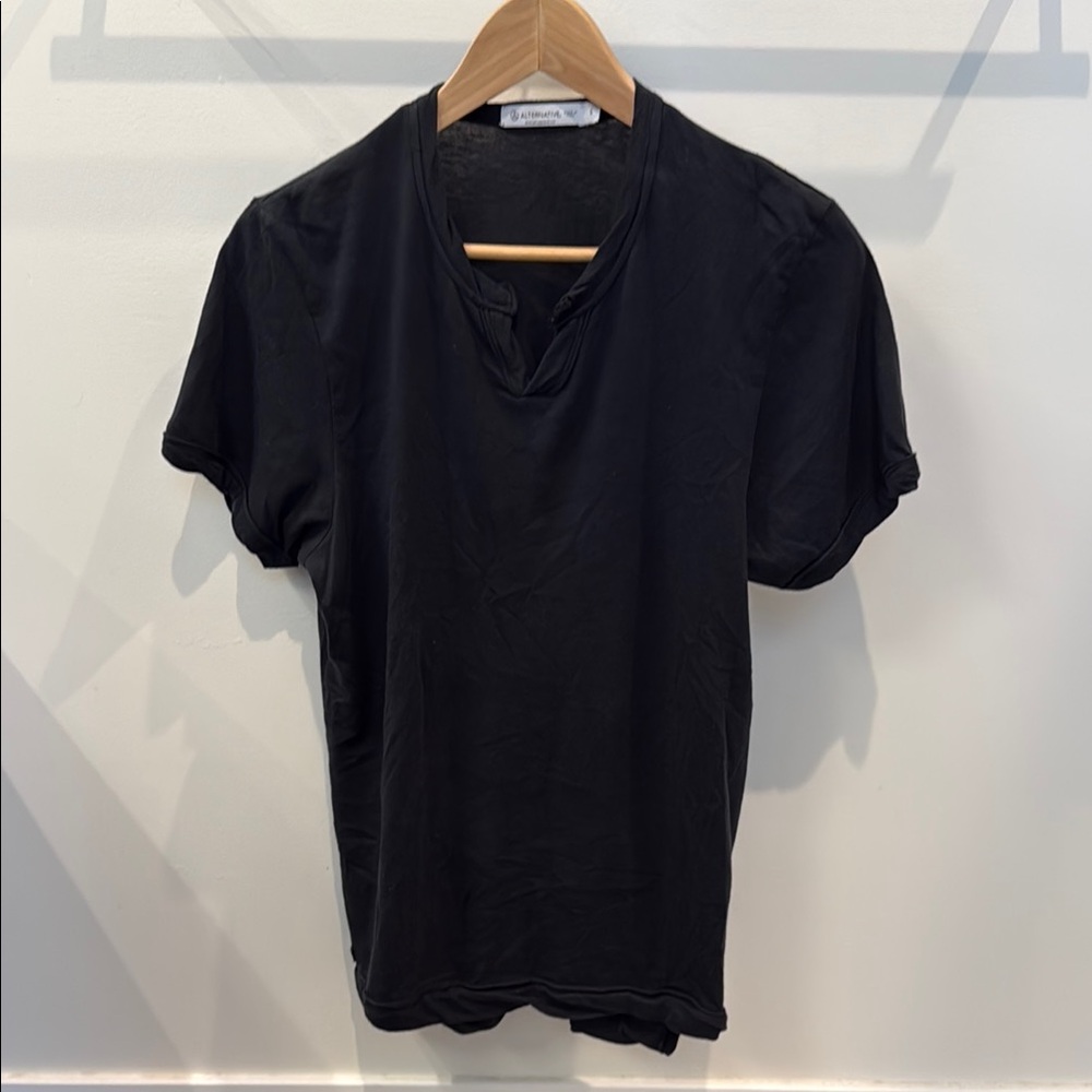 alternative Classic Black Men's Shirt